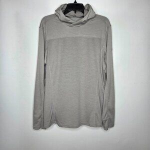NWT Kuhl Engineered Long Sleeve Thin Hoodie 7423 Gray Medium
